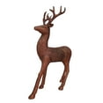 thumbnail image 1 of Holiday Time 12" Glitter Bronze Reindeer Décor, 1 of 4