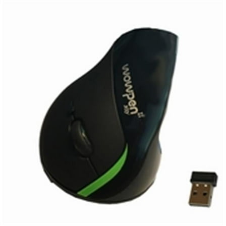 Wow Joy Black Wireless Ergonomic Mouse