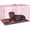 Pink 42 Inch Double Door, variant on Extra Large Dog Crate Dog Kennel Cage with Double Door,48 inch Folding Metal Wire Dog Cage with Removable Tray&Divider Panel,Pet Crate for Large Dogs,Black