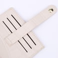 thumbnail image 4 of Monedero mano para mujer tarjetero cuero PU cartera para regalo (Beige), 4 of 8