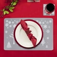 thumbnail image 4 of Mantel Individual navideño, tapete de mesa de bebidas impreso navideño de 12 Uds., tapete de mesa navideño diseñado a medida Jadeshay A, 4 of 8