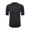 Black, variant on Suodoka Men's Cycle Jersey Road Bike Breathable Quick-Dry Bicycle Clothing Reflective Elastic Fabric, Orange, Size L (12.99 inches / 33.00 cm length)[cite: 1]