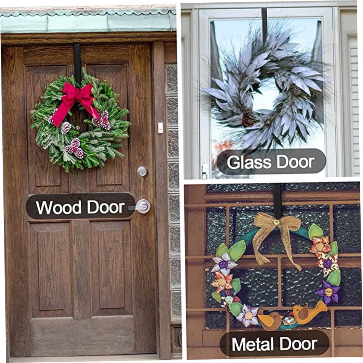 Double wreath hanger sale