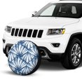 thumbnail image 4 of Kll Blue Shells Tire Cover,Universal Wheel Tire Cover For Trailer, Rv, Suv, Truck,Camper And Many Vehicle,(14 Inch), 4 of 8