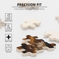 thumbnail image 5 of Rateoe Adorable Calf Butterflies Champagne Pattern Wooden Picture Puzzle ,1000 Piece Jigsaw Puzzle ,Family Fun Puzzle, Home Décor Puzzle, Gift Puzzle(Vertical style), 5 of 9