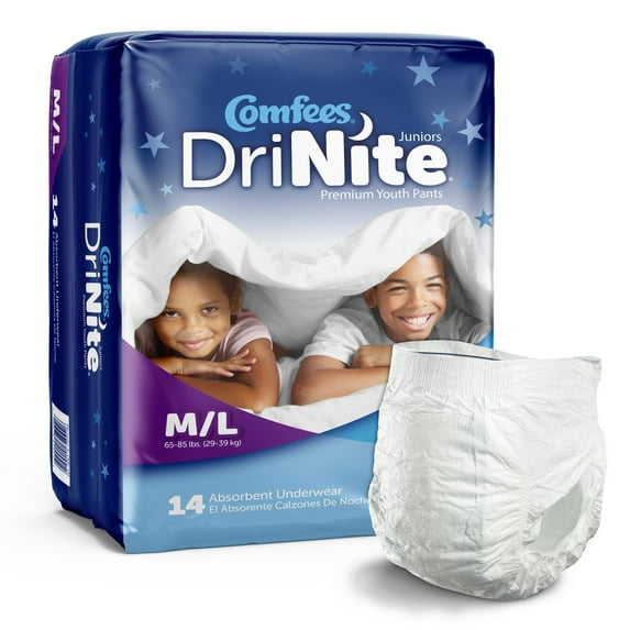 Comfees DriNite Juniors Youth Underwear