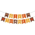 thumbnail image 2 of XIXISTARYY Thanksgiving Decorations Autumn Thanksgiving Maple Leaf Turkey Decoration Flag Orange, 2 of 5