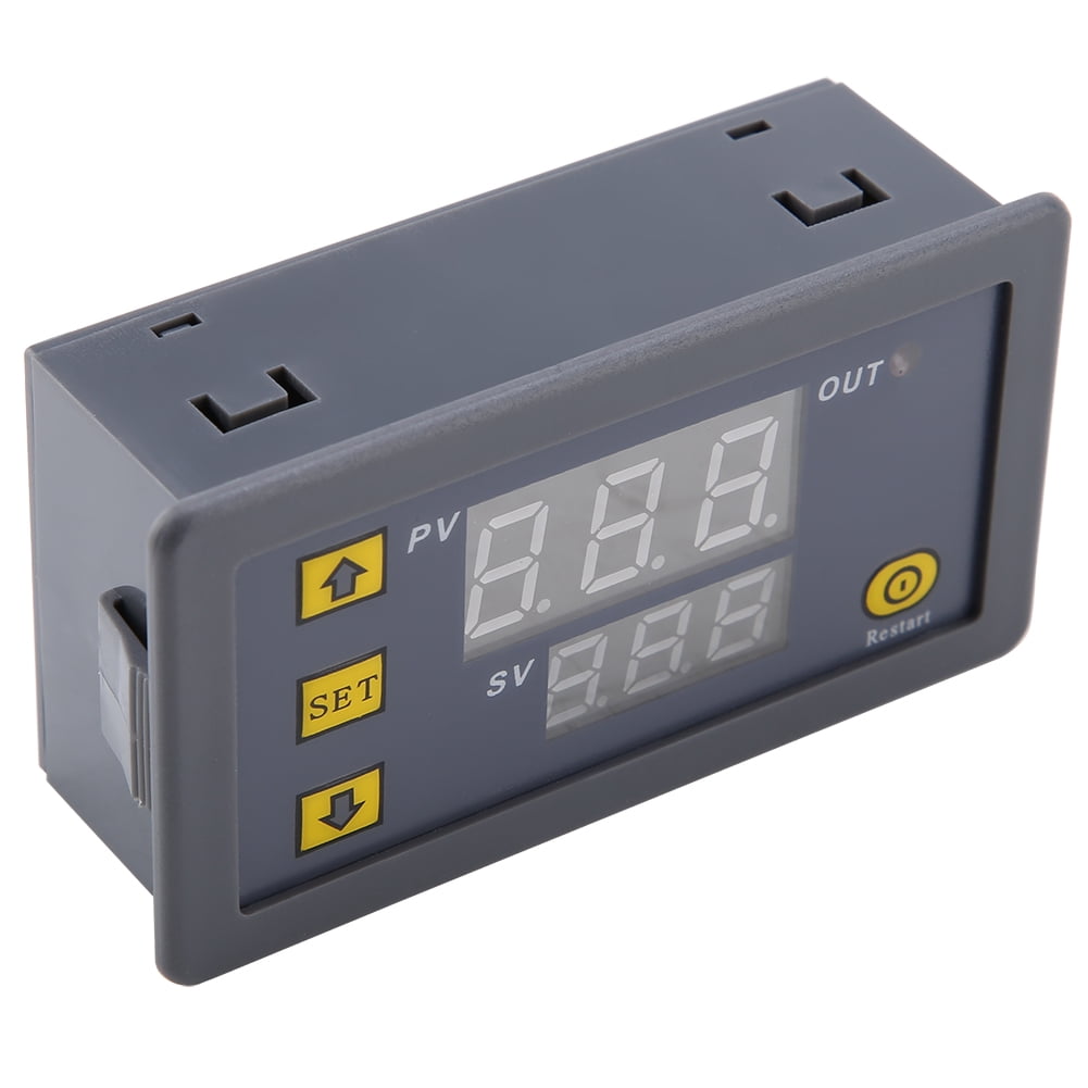 Lot De 3 Thermostats Numériques W3230 - Contrôle De Température Précis De -50 à 120°C | Capteur étanche, Sortie Relais 20A | Pour Frigo, Clim, Incubateur - 9