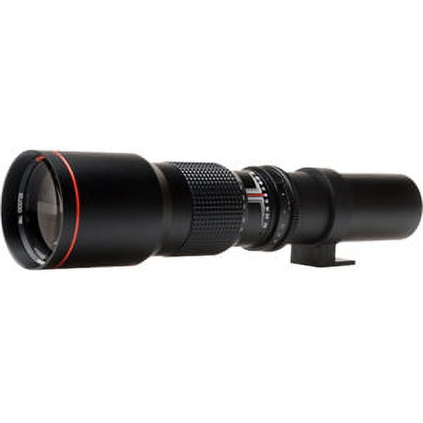 Vivitar 500 mm, f/8, Telephoto Fixed Lens for T-mount - Walmart.com