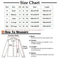 thumbnail image 2 of Clearance Long Coats for Women Women's Elegant Lapel Collar Double Breasted Pea Coat Regular Wool Blend Overcoat Coat Belt, 2 of 5