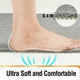 thumbnail image 7 of HITSLAM Non Slip Bathtub Mat 40"x 16",Extra Long Bath Mat for Tub,Soft PVC Loofah Shower Floor Mat with Drain,Quick Drying Bathroom Tub Mat for Wet Area,Without Suction Cup,Gray, 7 of 7