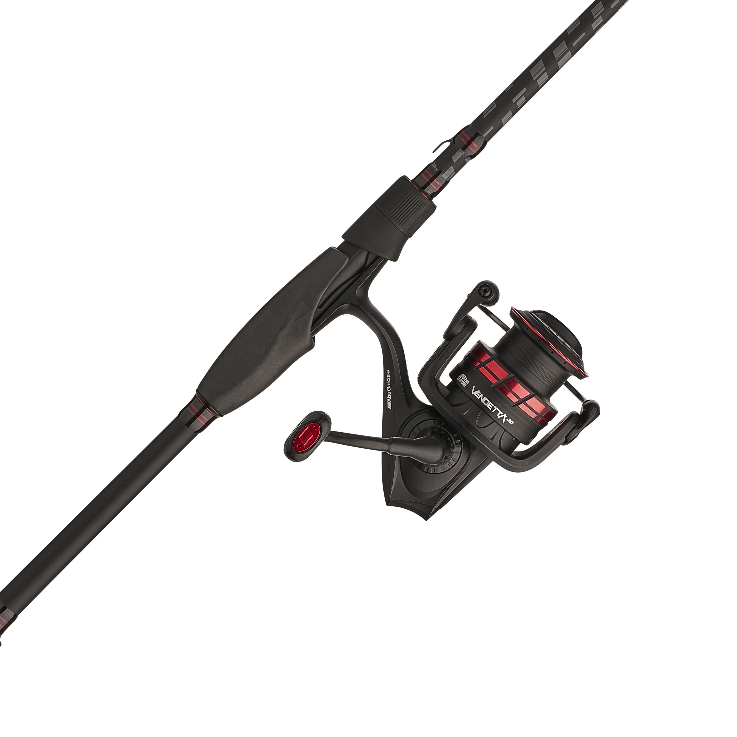 Abu Garcia Vendetta® Spinning Combo, 6'6" Medium Fishing Rod, 30 Size Reel