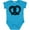 Turquoise, variant on Inktastic Oktoberfest Pretzel Boys or Girls Baby Bodysuit