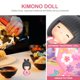 thumbnail image 3 of Muñeca kimono decorativa de escritorio, figura de kimono, adorable accesorio de escritorio para niña con kimono, 3 of 8