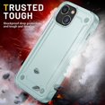 thumbnail image 2 of Funda para iPhone 14, doble capa de protección, a prueba de golpes, protección para pantalla y cámara., 2 of 5