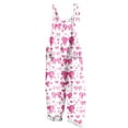 thumbnail image 2 of Jinhomg Womens Plus Size Holiday Jumpsuit 2025 Valentines Day Graphic Overalls Loose Fit Adjustable Strap Rompers Ladies Holiday Gifts Spring Saving Today Multicolor M, 2 of 5
