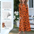 thumbnail image 6 of DISNIMO Halloween Bat Kids Long Sleeve Dresses for Girls Long Sleeve Dresses Size 11-12 Dress with Pockets for Kids Dress Long Sleeve Lightweight Girls Fall Midi Dress with Sleeves, 6 of 7