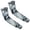 Grey, variant on LRen Kids UV Protection Arm Sleeves, Cute Cartoon Print Cooling Compression Sleeves for Boys Girls Outdoor Activities