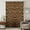 Brown, variant on Blue Leopard Print Sheer Curtains 54 Inches Long, Vintage Abstract Animal Patterned Art Light Filering Curtains, Breathable Simi Curtain Privacy Drapes for Kitchen Bathroom Small Window Treatment
