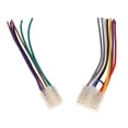 thumbnail image 3 of Cable Esté Del Coche Enchufe Adaptador De Cableado De Audio 10pin + 6 Pines Baoblaze none, 3 of 7