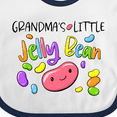 thumbnail image 4 of Inktastic Grandma's Little Jellybean Cute Easter Candy Boys or Girls Baby Bib, 4 of 4