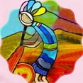 thumbnail image 2 of CafePress - Rainbow Kokopelli Native American Infant Bodysuit - Baby Light Bodysuit, Size Newborn - 24 Months, 2 of 4