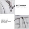 thumbnail image 3 of PU Material Lady Messenger Bag for Women in Grey Color with One Piece, 3 of 4