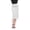 White, variant on HVOBTTY Womens Pencil Mid Length Skirts, Summer Skirt for Women, Womens Fashion Solid Color Rhinestone High Waist Elastic Elegant Daily Formal Midi Skirt White, XXL