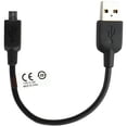 thumbnail image 2 of Sony OEM (6-inch) Micro-USB Charge &amp; Sync Cable - Black (EC300) (Used), 2 of 2