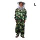 thumbnail image 4 of Matsuzay Traje de apicultura duradero y liviano, ajuste universal para todos los apicultores, equipo fácil de usar Jardín y Patio camuflaje verde L, 4 of 6