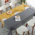 thumbnail image 1 of Nappe de Table à Manger Nappe Sans Rinçage Anti-Huile Imperméable Anti-Brûlure Luxe Léger Style PC Nappe en Tissu, 1 of 7