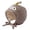 Coffee, variant on Quealent Newborn Baby Hospital Hat Soft Cotton Infant Pointed Hat with Adjustable Tie Cute Beanie Cap for Baby Boys Girls (Khaki, 0-24 Months)