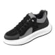 thumbnail image 3 of Zapatos casuales para hombres jóvenes, zapatos transpirables acolchados cómodos zapatillas de ocio para pesca gimnasio Fitness viajes cortos deportes 39 yardas negro Yinane Zapatillas de deporte de los hombres, 3 of 8