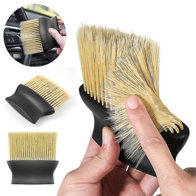 Cepillo para polvo Interior del coche, limpieza, plumero, cepillo para detalles, herramientas para quitar el polvo