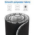 thumbnail image 3 of Long Mouse Pads for Desk,Black and White Baseball Caps Pattern Desk Mats on Top Of Desks, Desk Mouse Pad Extra Large with 3mm Non-Slip Base and Stitched Edge for Gaming,Office,Work,Home 47.3"x23.6", 3 of 6