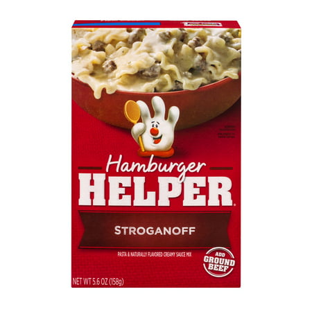 stroganoff hamburger helper beef box oz deluxe
