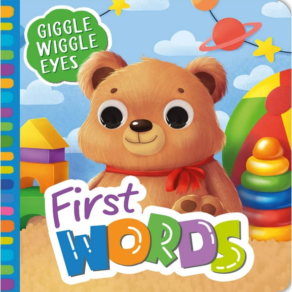 Giggle Wiggle Eyes First Words, (Board Book)
