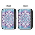 thumbnail image 6 of Uorisanigo Mandala Flower Auto Seat Belt Cover Thick Plush 2-Pack Universal Car Seat Belt Pads Cover Soft Flannel Car Seat Strap Pads Shoulder Pad for Car Interior Accessorie, 6 of 7