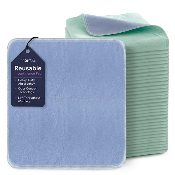 ProHeal Reusable Underpads Soft, Moisture Wicking, Heavy Duty