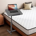 thumbnail image 2 of Mobile Standing Desk Rolling Laptop Table Adjustable Hospital & Home Bed Table, 2 of 9