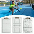 thumbnail image 3 of Hyasfey Coaches Clipboard Dry Erase Coaching Whiteboard Double-Sided Lineup White Board for Hockey Baseball Pickleball Lacrosse, 3 of 6