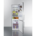thumbnail image 3 of 24" Wide Bottom Freezer Refrigerator With Icemaker, RHD, 3 of 4