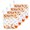 Orange, variant on Orange Maple Leaves Fall Pot Holders for Kitchen Heatproof Potholder, 2 Pack Thanksgiving Leaf Farmhouse Art Hot Pads Multipurpose Oven Pads Terry Cloth Potholders Trivet for Cooking and Baking