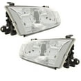 thumbnail image 2 of For 01-02 Camry Headlight Headlamp Front Halogen Head Light Lamp w/Bulb PAIR SET, 2 of 5
