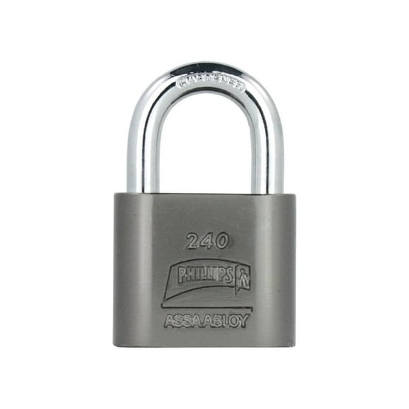 Candado Assa Abloy Phillips Titanium 240 Gancho Corto