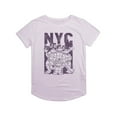 thumbnail image 2 of Teenage Mutant Ninja Turtles Tmnt Nyc Turtles Women's Graphic T-Shirt Rolled Sleeve Tee, 2 of 6