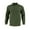 Army Green, variant on Mens Sweatshirt Under $10 Men's Knit Shirts Casual Long Sleeve Collared Pullover Sweaters Quarter Button Ribbed Vintage Sweater