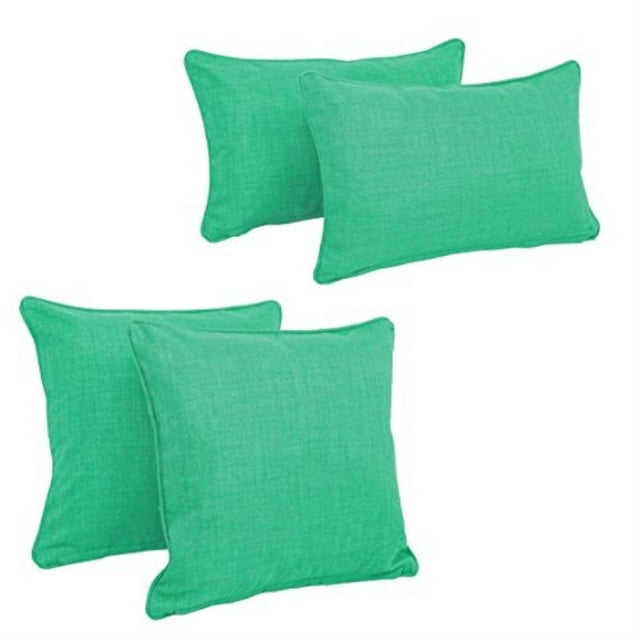 Blaziing Needles Coussins Décoratifs d'Extérieur en Polyester Filé de 17 Pouces (Ensemble de 2) - Palm Desert