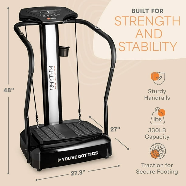 Lifepro Rhythm Vibration Plate Full Body Muscle Toning Equipment