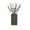 A, variant on Wooden Wall Planter with Artificial Plants - Indoor Wooden Pocket Vase for Home Decor Office Display and Space-Saving Vertical Garden